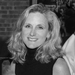 Black and white portrait of JoAnn Pileggi